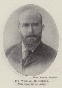 Sir William MacGregor, nuevo gobernador de Lagos de English Photographer