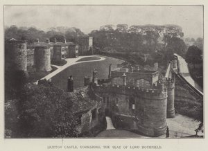 Castillo de Skipton, Yorkshire, la residencia de Lord Hothfield
