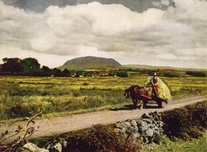 Slemish, condado de Antrim (foto en color)