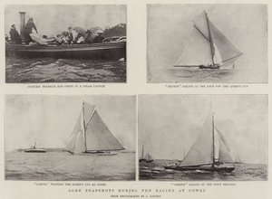 Algunas instantáneas durante las carreras en Cowes de English Photographer
