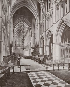Catedral de Southwark, el Coro y la Nave, mirando al Oeste