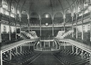 Tabernáculo de Spurgeon, vista general del interior de English Photographer