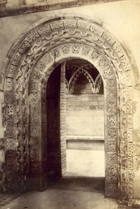 Abadía de St Albans, Puerta Normanda de English Photographer