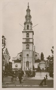 Iglesia de St Clements Danes, Londres de English Photographer