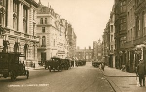 Calle de St James, Londres de English Photographer