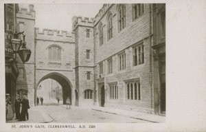 Puerta de St Johns, Clerkenwell, Londres de English Photographer