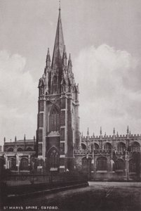 Aguja de St Mary, Oxford de English Photographer