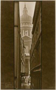 Catedral de San Pablo desde Canon Alley de English Photographer
