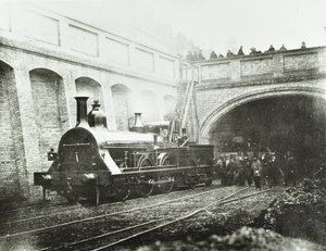 Stafford Street, locomotora experimental, 1862