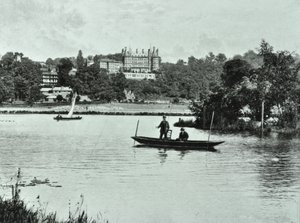 Star And Garter Home, Richmond Hill, Richmond: vista general, 1895 de English Photographer