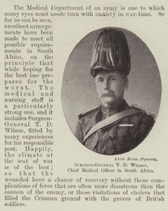 Cirujano General T D Wilson, Jefe Médico en Sudáfrica de English Photographer