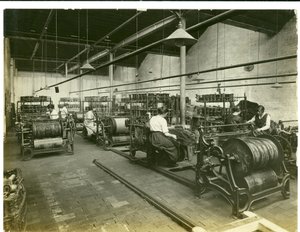 Configuración de tapices, fábrica Hughes No. 2, 1923