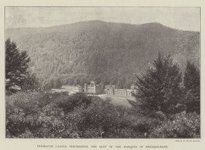 Castillo de Taymouth, Perthshire, la Residencia del Marqués de Breadalbane