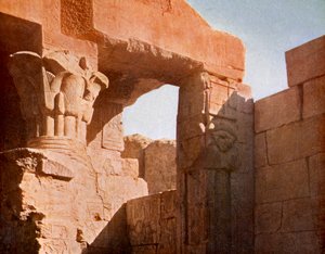 Templo en El Medina, Egipto de English Photographer