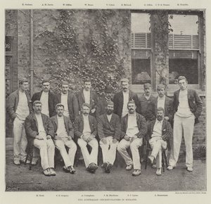Los jugadores de cricket australianos en Inglaterra