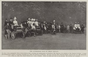 El Club del Automóvil de Gran Bretaña de English Photographer