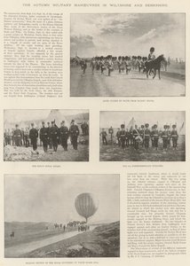 Las maniobras militares de otoño en Wiltshire y Berkshire de English Photographer
