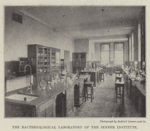 El Laboratorio Bacteriológico del Instituto Jenner de English Photographer
