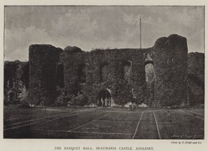El salón de banquetes, Castillo de Beaumaris, Anglesey de English Photographer