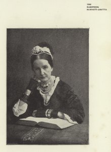 La Baronesa Burdett-Coutts de English Photographer