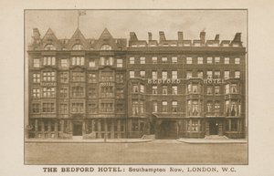El Hotel Bedford, Southampton Row, Londres de English Photographer