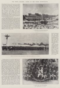 El desastre de Benín, escenas en el Protectorado del Níger de English Photographer