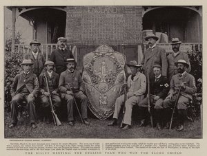La reunión de Bisley, el equipo inglés que ganó el Escudo Elcho de English Photographer