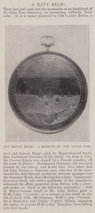 La Medalla de Bretaña, un Recuerdo de Nuestras Guerras Navales