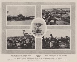 La expedición británica a Somalilandia, escena en la ruta entre Berbera y Bohotle