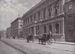 Los Clubes Carlton y Reform, Pall Mall de English Photographer