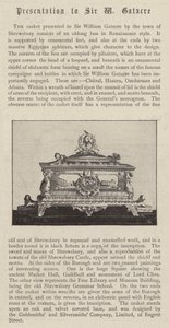 El Cofre presentado a Sir William Gatacre por la Ciudad de Shrewsbury