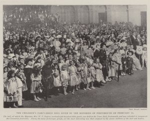 El Baile de Disfraces para Niños dado por la Alcaldesa de Portsmouth el 10 de Febrero de English Photographer
