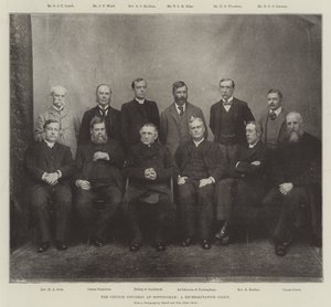 El Congreso de la Iglesia en Nottingham, un Grupo Representativo de English Photographer