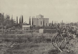 La Iglesia en Gilgal, donde los israelitas celebraron la primera pascua en la Tierra Prometida de English Photographer