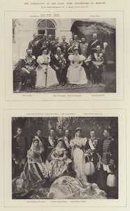 La Coronación del Zar, Algunas Celebridades en Moscú de English Photographer