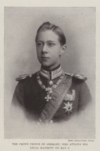 El Príncipe Heredero de Alemania, que alcanza su Mayoría Legal el 6 de Mayo de English Photographer