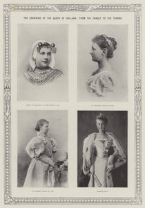 La coronación de la Reina de Holanda, desde la cuna hasta el trono