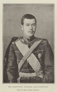 El Czarevitch, Nicolás Alexandrovitch, heredero del Imperio Ruso de English Photographer
