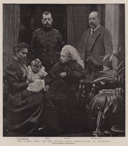 La visita del Zar a la Reina, cuatro generaciones en Balmoral