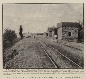 La Estación de Ferrocarril Abandonada en Burghersdorp de English Photographer