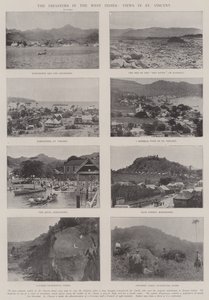 Los desastres en las Indias Occidentales, vistas en San Vicente de English Photographer