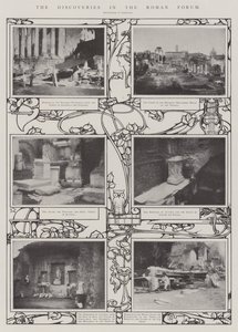 Los descubrimientos en el Foro Romano