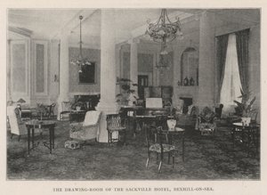 La Sala de Estar del Hotel Sackville, Bexhill-on-Sea de English Photographer