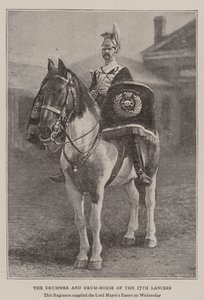 El Tamborilero y el Caballo Tamborilero de los 17º Lanceros de English Photographer