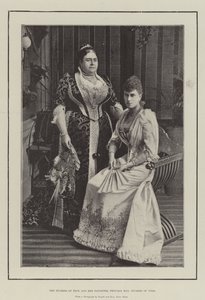 La Duquesa de Teck y su Hija, la Princesa May, Duquesa de York