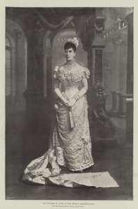 La Duquesa de York en la Recepción de la Reina