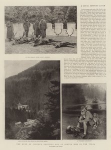 El pabellón de caza del Duque de Coburgo en Hinter Riss en el Tirol