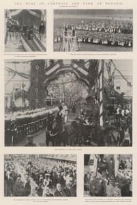 El Duque de Cornualles y York en Dunedin de English Photographer
