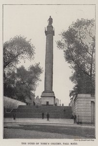 La Columna del Duque de York, Pall Mall de English Photographer