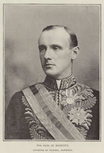 El Conde de Hopetoun, Gobernador de Victoria, Australia de English Photographer